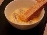 Oeuf cocotte au foie gras et 5 épices