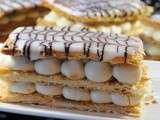 Mille-feuilles à la crème de marron