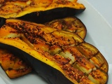 Aubergines grillées au four