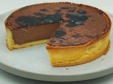 Flan pâtissier au chocolat au lait de Frédéric Bau