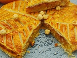 Galette des rois confit de citron/noisettes