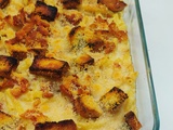 Gratin de macaronis croustillant de Cyril Lignac