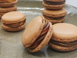 Macarons beurre de cacahuètes – chocolat