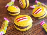 Macarons Carambar chocolat