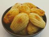 Madeleines au crabe et au citron