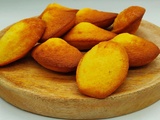 Madeleines orange et miel de Cyril Lignac