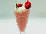 Milkshake à la fraise