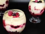 Tiramisu aux fruits rouges