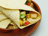 Wraps au poulet façon salade César