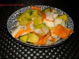 Salade surimi-ananas-mangue