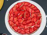 Tarte aux fraises par Hugo et Victor