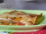 Lasagnes courgettes mozzarella