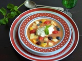 Minestrone de Fruits et sa Glace Vanille