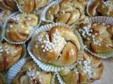 Suède – Kanelbullar – brioches à la cannelle