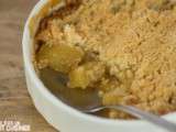 Crumble aux pommes