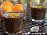 Mousse au chocolat noir et zeste d’orange