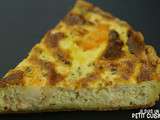 Quiche au merlu, saumon et crevettes