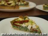 Quiche aux épinards, feta et tomates sechées