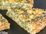 Quiche saumon épinard