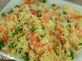 Riz chinois frit aux crevettes