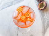 Aperol Spritz au fruit de la passion et au Crémant d’Alsace