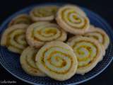 Biscuits apéritifs (bredele salés) au safran et au citron confit