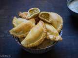 Empanadas de choucroute au tofu fumé et aux épices