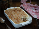 Parmentier de dinde (avec des restes) à la purée de céleri rave