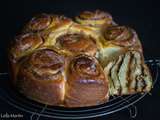 Schneckekuchen (chinois alsacien) aux noisettes et à la cannelle