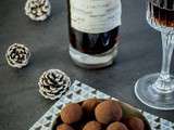 Truffes au chocolat noir et au whisky alsacien