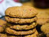 Cookies aux fruits rouges