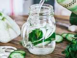 Detox water concombre fenouil menthe