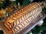 Génoise pour gâteau roulé ou bûche, marbrée comme un mille-feuille #InstaFood