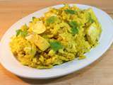 Kedgeree (riz au curry et au haddock)