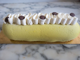 Entremets banane chocolat façon banana split