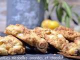 Cookies aux mirabelles amandes et chocolat