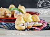 Minis choux – Recette des minis choux aux rillettes de thon