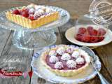 Tartelettes de framboises au yaourt grec et confiture