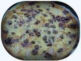 Tarte amandine poire chocolat