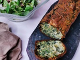 Cake ÉPINARDS, CHÈVRE et menthe - Des papillons dans l'atelier