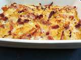 Gratin de chou fleur aux lardons / Plat du jour - Kamika