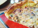 Quiche aux champignons et au curry / Plat du jour - Kamika