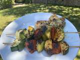 Brochettes de légumes et araignée de porc à la plancha  3 💚💙💜  Weight Watchers