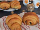 Croissants et pains au chocolat du Grand livre de la Viennoiserie