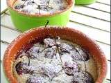 P'tits Clafoutis de saison ''Cerise & Bergamote''... un peu décalés ! :)