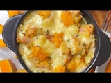 Butternut gratinée au fromage pour se réchauffer