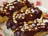 Éclairs choco-vanille à l'ancienne