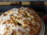 Bataille Food, la boulange , fougasse à la fleur d'oranger