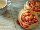 Brioche aux pralines roses pour cmum