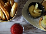 Foodista Chalenge , sucré ou salé , on chamboule tout ,frites et ketchup... ou pas